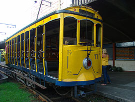 stará tramvajová linka funguje od r.1896