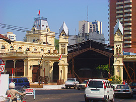 nádraží v Asuncionu