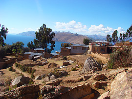 vesnička na jihovýchodě Isla del Sol