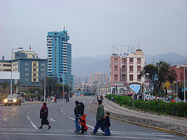 Avenida J.M.Balmaceda v Antofagastě